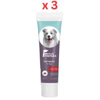 Fresh Friends Dog Toothpaste With Beef Flavor Bio Enzyme - 90g (Pack of 3)