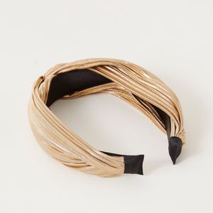 Single Metallic Knotted Headband