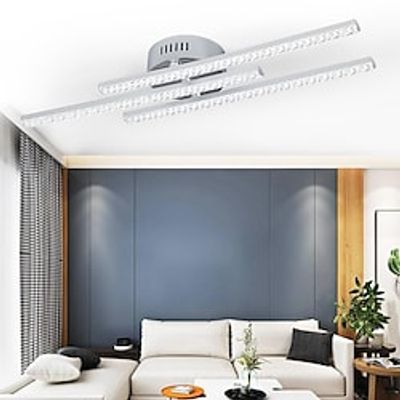 LED Dimmable Ceiling Light Modern Acrylic Ceiling Panel Lamp Minimalist Layered Design Living Room Dining Room Lights AC220V ONLY DIMMABLE WITH REMOTE CONTROL Lightinthebox