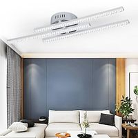 LED Dimmable Ceiling Light Modern Acrylic Ceiling Panel Lamp Minimalist Layered Design Living Room Dining Room Lights AC220V ONLY DIMMABLE WITH REMOTE CONTROL Lightinthebox - thumbnail