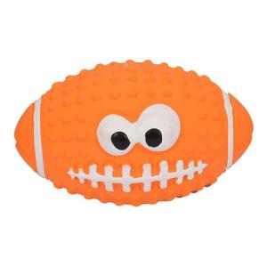 Nutrapet Crinkle Dog Toy Doodle Futball Multicolor (Includes 1)