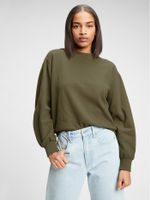 Balloon Sleeve Crewneck Sweatshirt Balloon Sleeve Crewneck Sweatshirt
