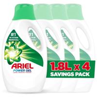 Ariel Power Gel Original Scent 4 x 1.8 L