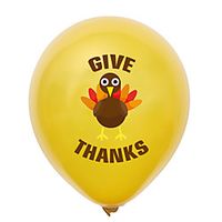 Thanksgiving Decorations 12 Inch 2.8g Thick Turkey Pumpkin Latex Balloon miniinthebox - thumbnail