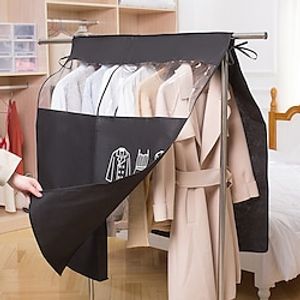 Home Clothes Dust-proof Dirt Coat Cover Bedroom Floor Hanger Hanging Moisture-proof Finishing Bag Finishing Cover Dust Bag miniinthebox