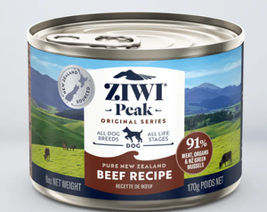 ZiwiPeak Beef Recipe Canned Dog Food 390Gm