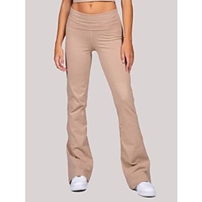 Women's Bell Bottom Pants Trousers Full Length Active Fashion Street Daily Grey Black S M Fall Winter Lightinthebox Women's Bell Bottom Pants Trousers Full Length Active Fashion Street Daily Grey Black S M Fall Winter Lightinthebox