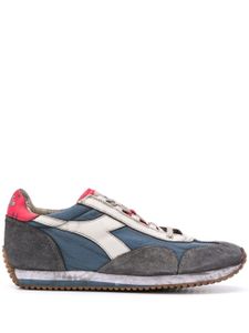 Diadora distressed trainers - Blue