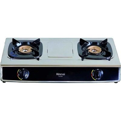 Rinnai 2 Burner Gas Stove Color Silver - RV210RI