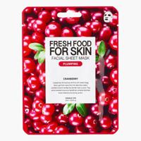 Fresh Food For Skin Cranberry Facial Sheet Mask Set - Package of 5