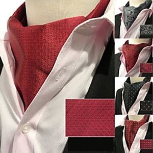 Men's Work Cravat  Ascot - Jacquard  Geometric Lightinthebox