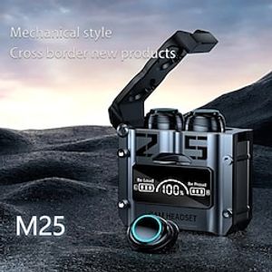 M25 Gaming Headset In Ear Bluetooth 5.2 Low Latency Gaming Wireless Earbuds Long Battery Life LED Power Display for Apple Samsung Huawei Xiaomi MI  Mobile Phone Gaming Lightinthebox