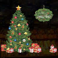 3D Christmas Wall Stickers Bedroom Kids Room Kindergarten Removable Pre-pasted PVC Home Decoration Wall Decal 1pc miniinthebox 3D Christmas Wall Stickers Bedroom Kids Room Kindergarten Removable Pre-pasted PVC Home Decoration Wall Decal 1pc miniinthebox
