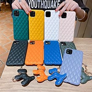 Phone Case For Apple Back Cover iPhone 12 Pro Max 11 SE 2020 X XR XS Max 8 7 Shockproof Dustproof Solid Colored TPU Lightinthebox