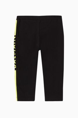 Side Stripe Logo Leggings in Jersey Side Stripe Logo Leggings in Jersey