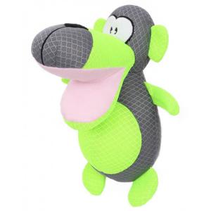 Freedog Happy Dog Durable Plush Toy Green