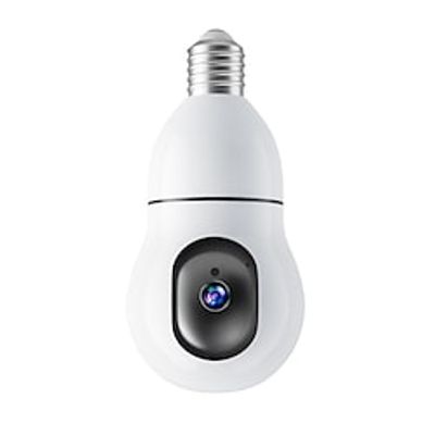 Household 2.4G Wireless WIFI Lamp Holder Surveillance Camera 360 Degree Panorama Intelligent Ultra Clear Lamp Holder Camera Lightinthebox
