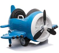 Megastar 12 V Ride On Aircraft Outdoor Subwoofer - Blue (UAE Delivery Only)