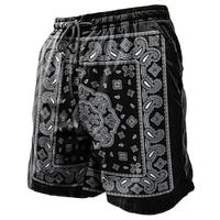 Paisley Men's Board Shorts Hawaiian Shorts Swim Trunks Drawstring with Mesh lining Elastic Waist Comfort Breathable Holiday Vacation Short Lightinthebox