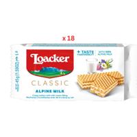 Loacker Classic Alpine Milk Wafers 18 X 175Gm