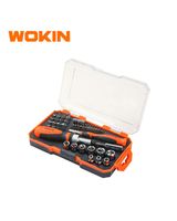 Wokin 42 Piece Bit, Ratchet Screwdriver & Socket Set