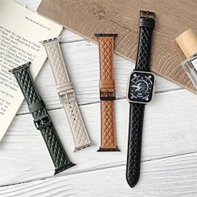 1PC Smart Watch Band Compatible with Apple iWatch Ultra / SE, Series 8/7/6/5/4/3/2/1 49/45/44/42/41/40/38mm Sport Band for Smartwatch Strap Wristband PU Leather Breathable Rugged miniinthebox