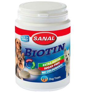 Sanal Dog Biotin Tablets 150G - (Buy 3 Get 1 Free)