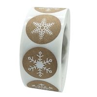 3 Rolls Christmas Bell Roll Stickers for Student Notebook Planners Waterproof Self-adhesive Cartoon for Women Men Girls Lightinthebox - thumbnail