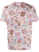 Etro paisley print T-shirt - White