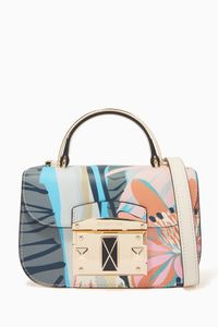 It Desert Handbag in Calfskin Leather