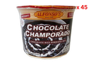 Alfonso Chocolate Champorado, 55 Gm Pack Of 45 (UAE Delivery Only)