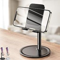 1pc Desktop Phone Holder Stand for Mobile Smartphone Support Tablet Desk Stand Cell Phone Universal Mount Lightinthebox - thumbnail