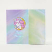 Unicorn Print Weekly Planner Book with Sticky Notes