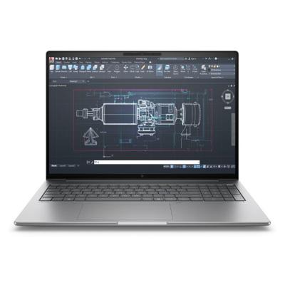 Hp ZBook 8 G1i, 16 inch WUXGA Display Laptop, Intel Core Ultra 9 285H Processor, 32GB RAM, 1TB SSD, 4GB Nvidia RTX 500 Ada Graphics, Windows 11 Pro, English Keyboard - Silver