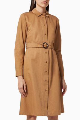 Tiberio Shirt Dress in Cotton Tiberio Shirt Dress in Cotton