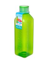 Sistema 1L Square Water Bottle Green - thumbnail