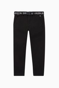 Logo Belt Cotton Twill Chino Pants Logo Belt Cotton Twill Chino Pants