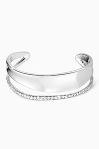 Marcia Diamond Bangle 618 in Sterling Silver