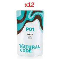 Natural Code Chicken Soft Jelly Wet Cat Food 70G (Pack of 12)