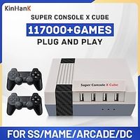 Retro Super Console X Cube Video Game Console with 117000 Games 63 Emulator S905 Chip for DCMAME 4K HD Arcade Series Lightinthebox - thumbnail