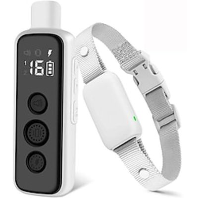 Shock Collar for Dogs - Waterproof Rechargeable Dog Electric Training Collar with Remote for Small Medium Large Dogs with Beep Vibration Safe Shock Modes (8-120 Lbs) Lightinthebox Shock Collar for Dogs - Waterproof Rechargeable Dog Electric Training Collar with Remote for Small Medium Large Dogs with Beep Vibration Safe Shock Modes (8-120 Lbs) Lightinthebox
