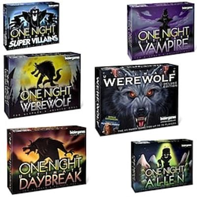 Spot English Version Board Game Toy One Night Ultimate Werewolf Lightinthebox Spot English Version Board Game Toy One Night Ultimate Werewolf Lightinthebox