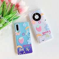 Phone Case For Huawei Back Cover P40 P40 Pro P40 Pro P20 P20 Pro P20 lite P30 P30 Pro P30 Lite Shockproof Dustproof Translucent Graphic TPU miniinthebox - thumbnail