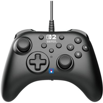 Hori pad Turbo Wired Black Switch2 Controller