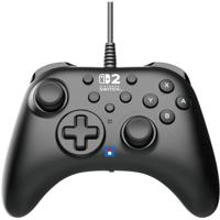 Hori pad Turbo Wired Black Switch2 Controller
