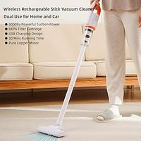 Wireless Vacuum Cleaner Multi-functional Handheld Large Suction Vacuum Cleaner Car Household Dual-purpose Mite Removal Instrument Lightinthebox - thumbnail