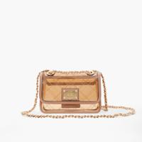 Aldo Quilted Crossbody Bag with Magnetic Closure and Chain Strap