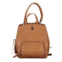 Desigual Brown Polyethylene Backpack - DE-28933