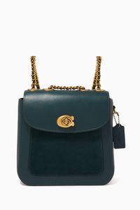 Madison Convertible Backpack in Leather