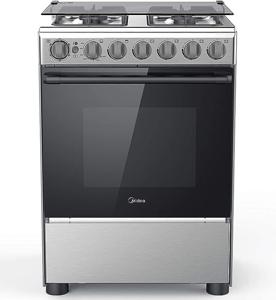 Midea 60 cm Gas Cooker with full safety Stainless Steel Finish - CME6060-D